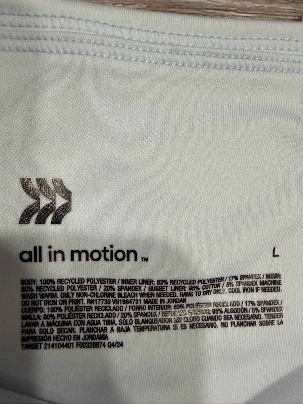 all in motion Light Blue Pleated Tennis Skort - Picture 6 of 9